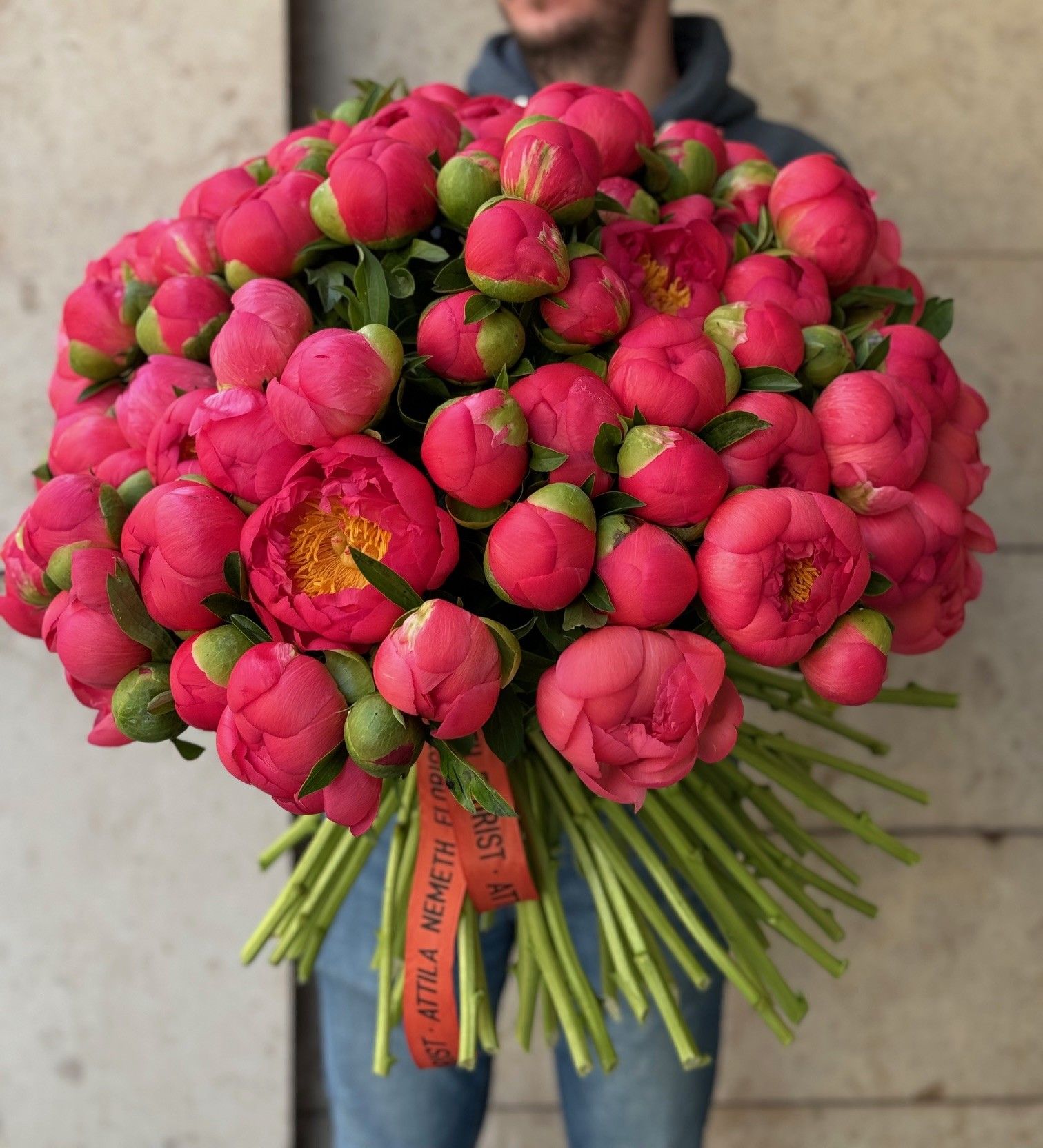 Peonia csokor