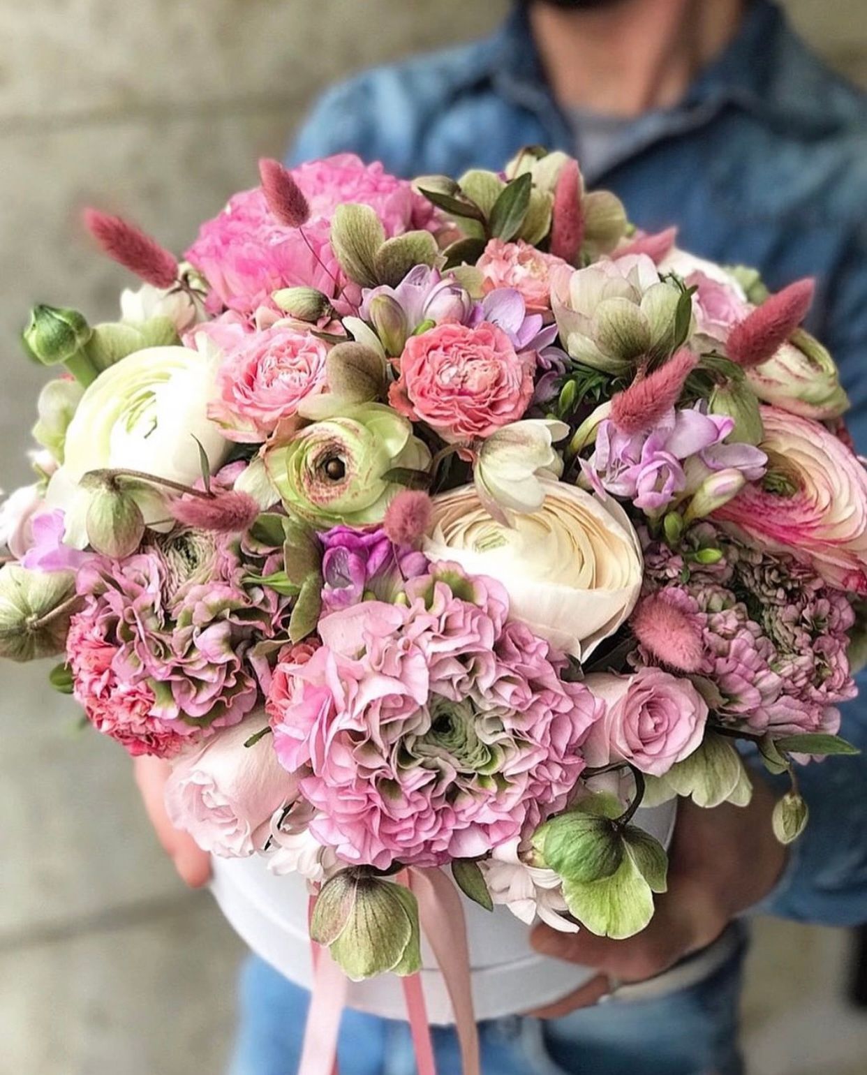 Púder-Rózsaszín box